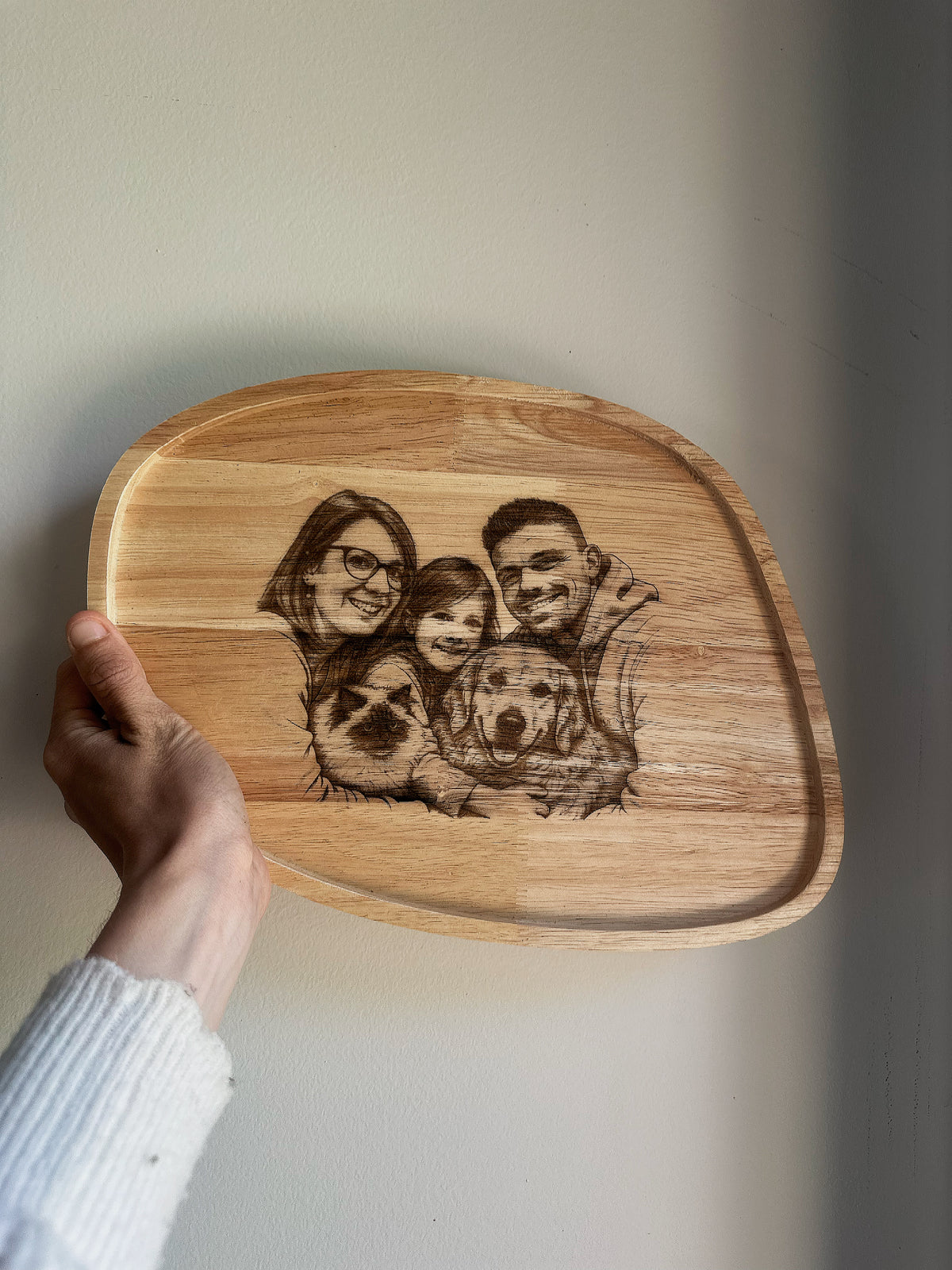 Planche Apéro ou plateau personnalisable – 26 × 20 cm