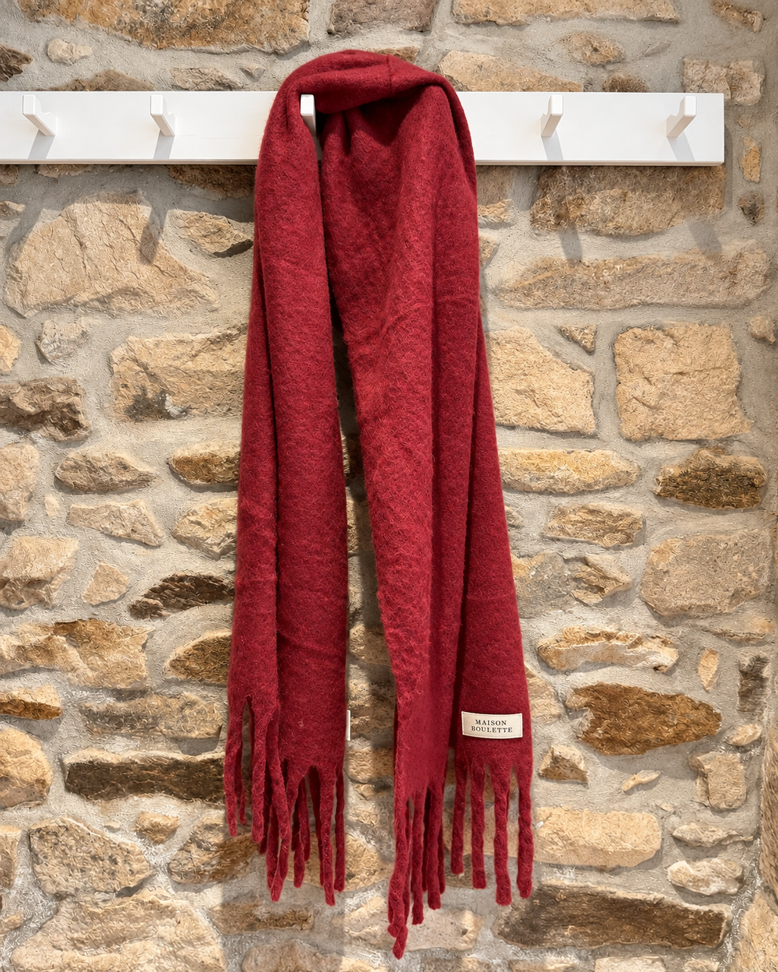 Écharpe épaisse - Maison Boulette - & toute douce – 180 × 50 cm