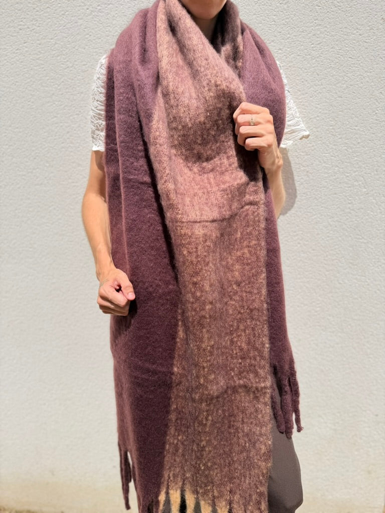 Écharpe oversize