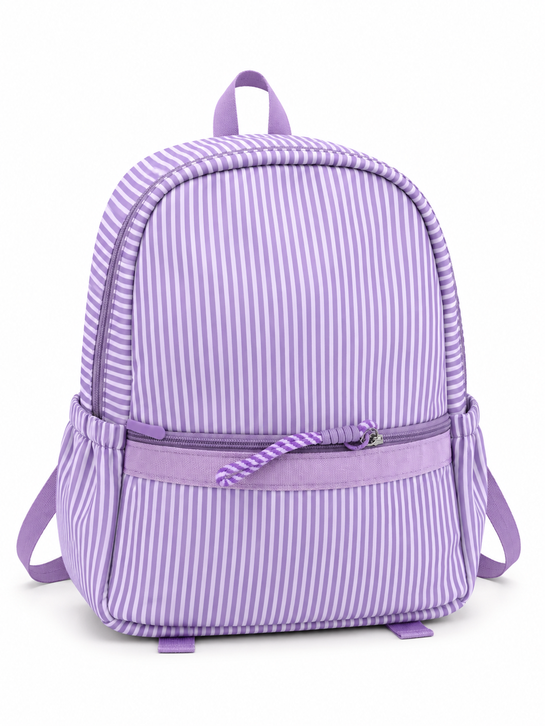 Sac à dos rayé lavande
