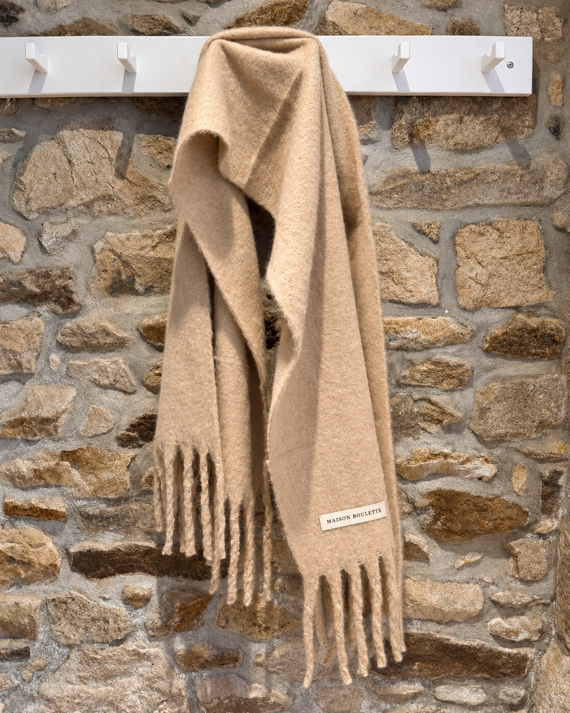 Écharpe épaisse- Maison Boulette -  & toute douce – 180 × 50 cm