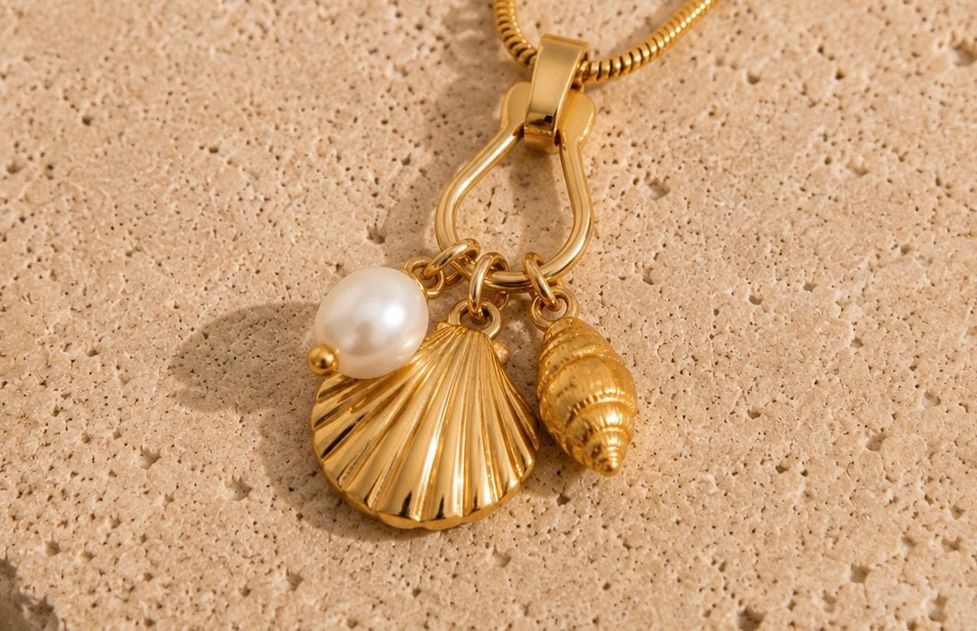 Collier doré Naïa
