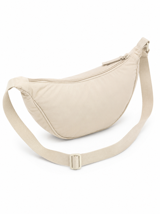 Sac banane en toile canvas – Écru