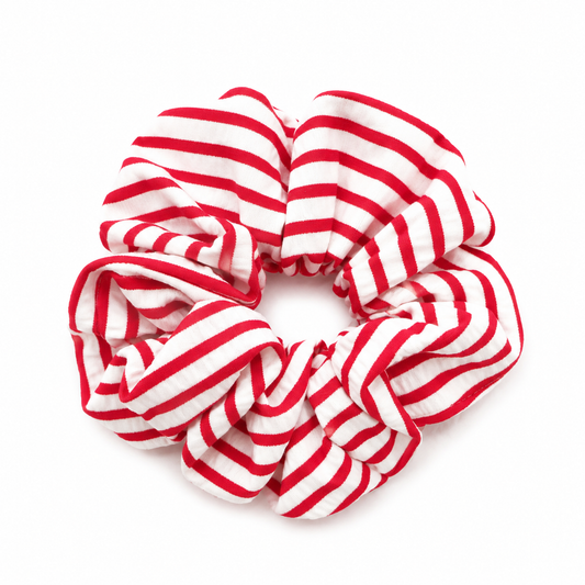 Chouchou XXL Rayures Rouge & Blanc