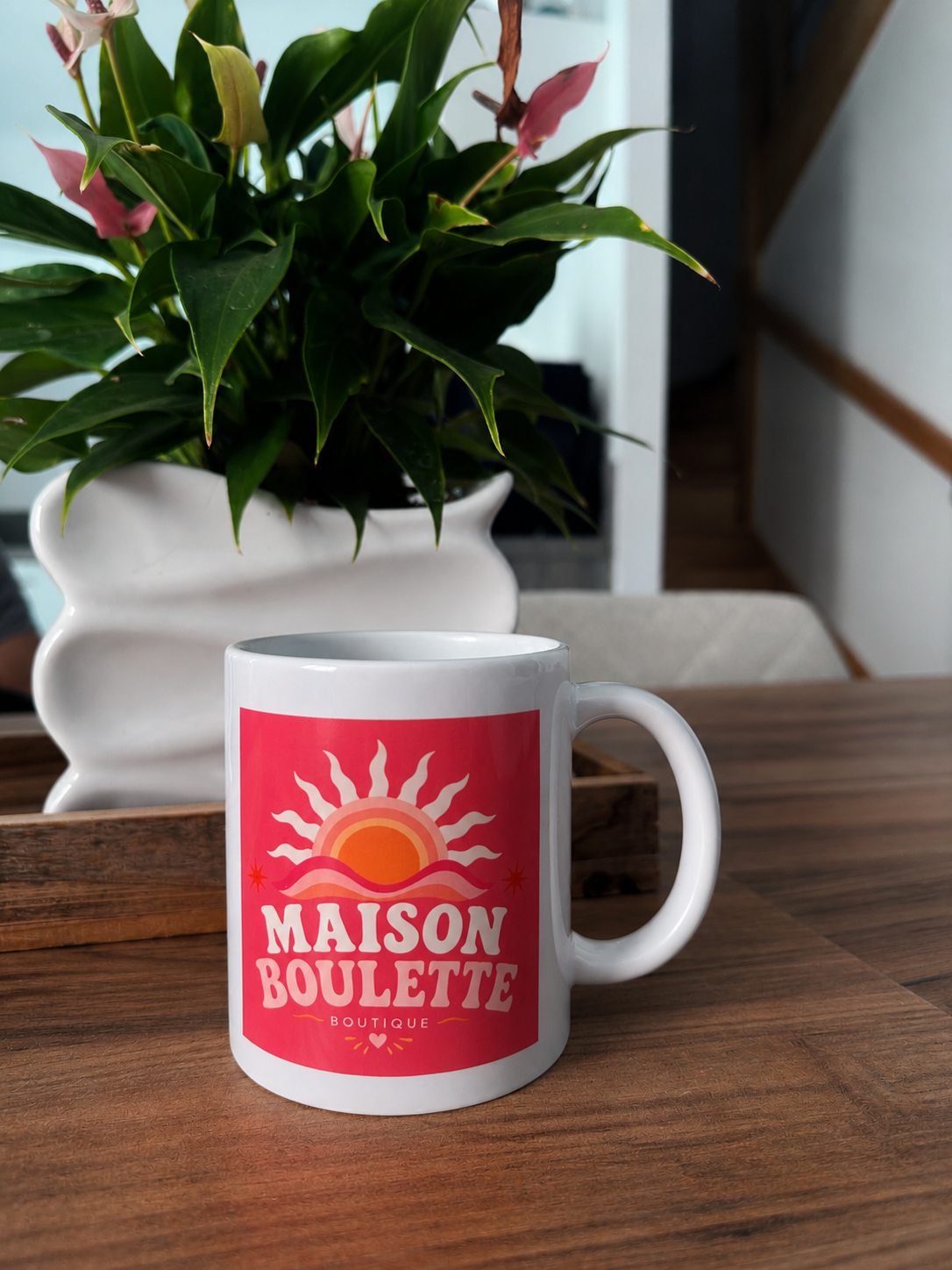 Mug personnalisé Maison Boulette
