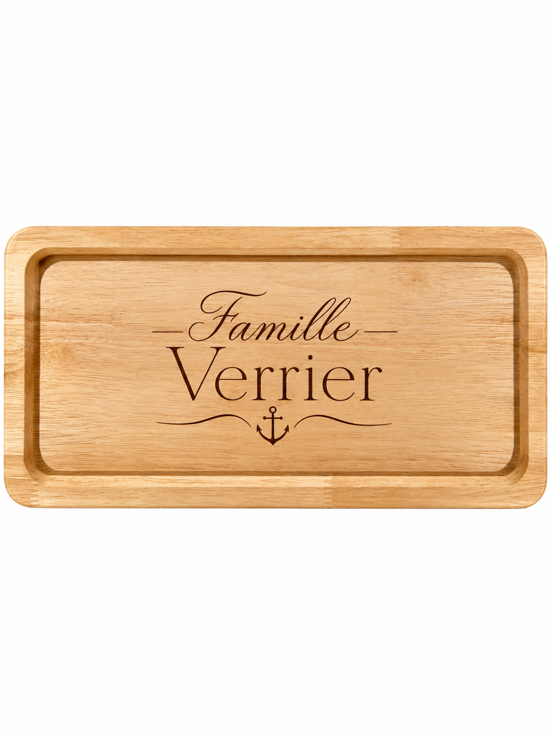 Planche Apéro Personnalisable en bois – 38 × 18 cm