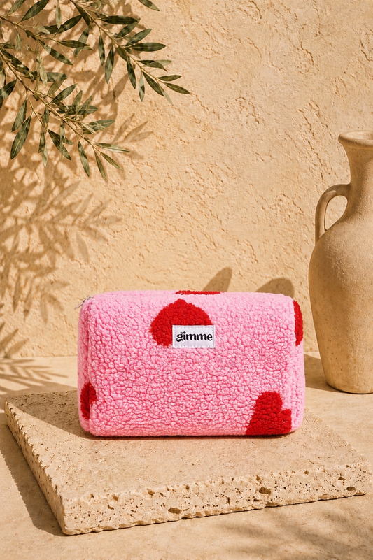 Trousse Cœur Rose
